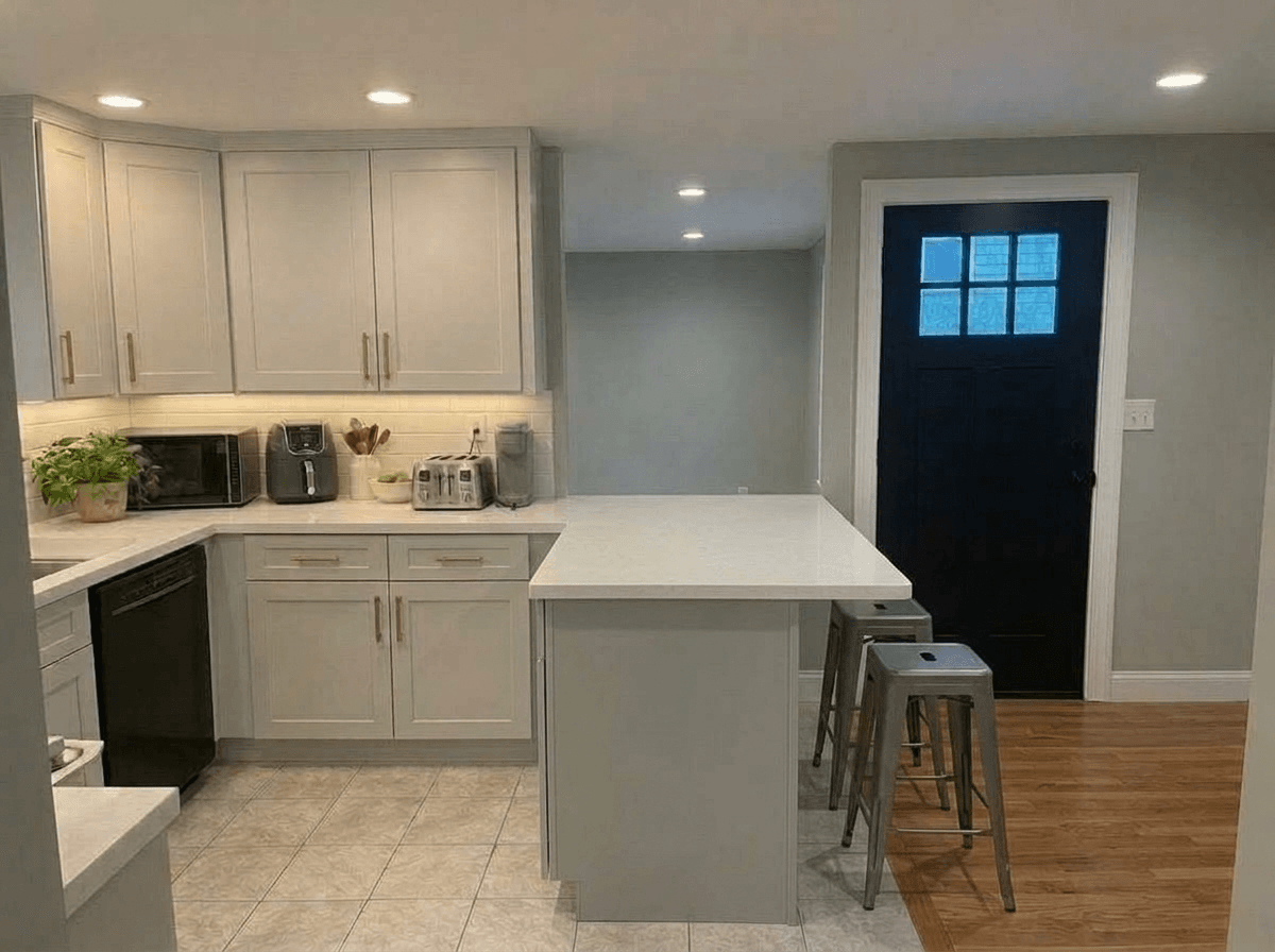 Kitchen interior in no_style style — photo by GenRoom AI