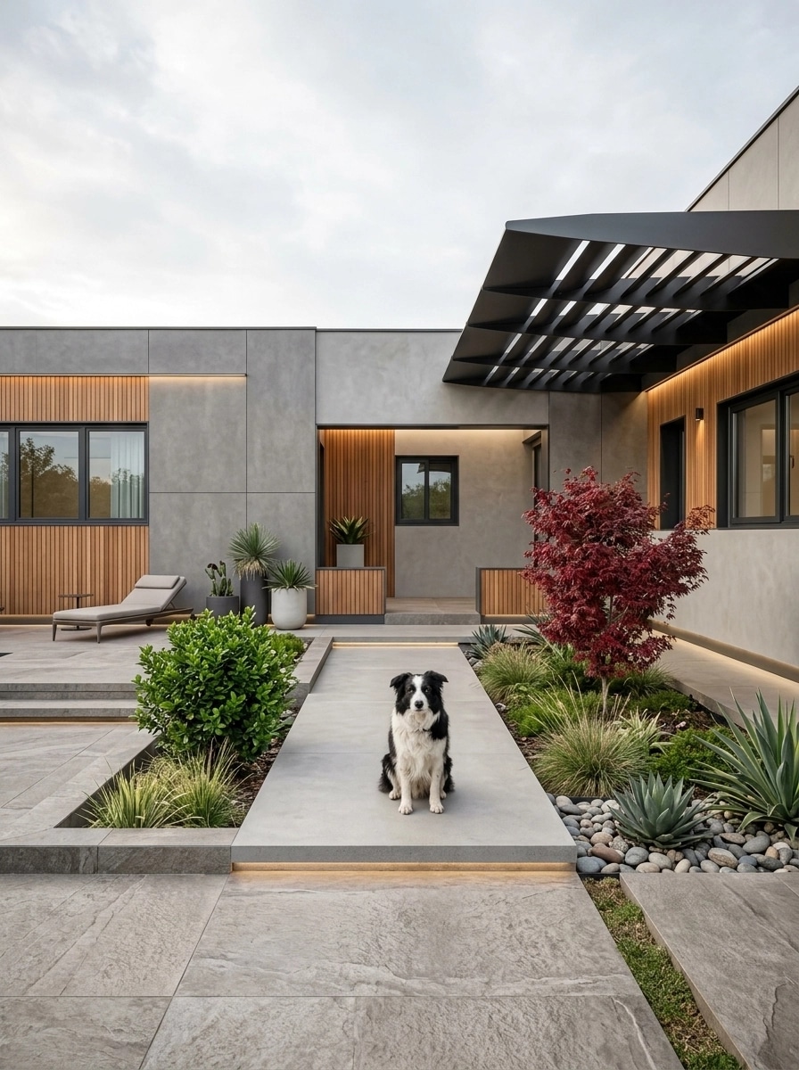 Contemporary Facade Facade design — facade photo by GenRoom AI
