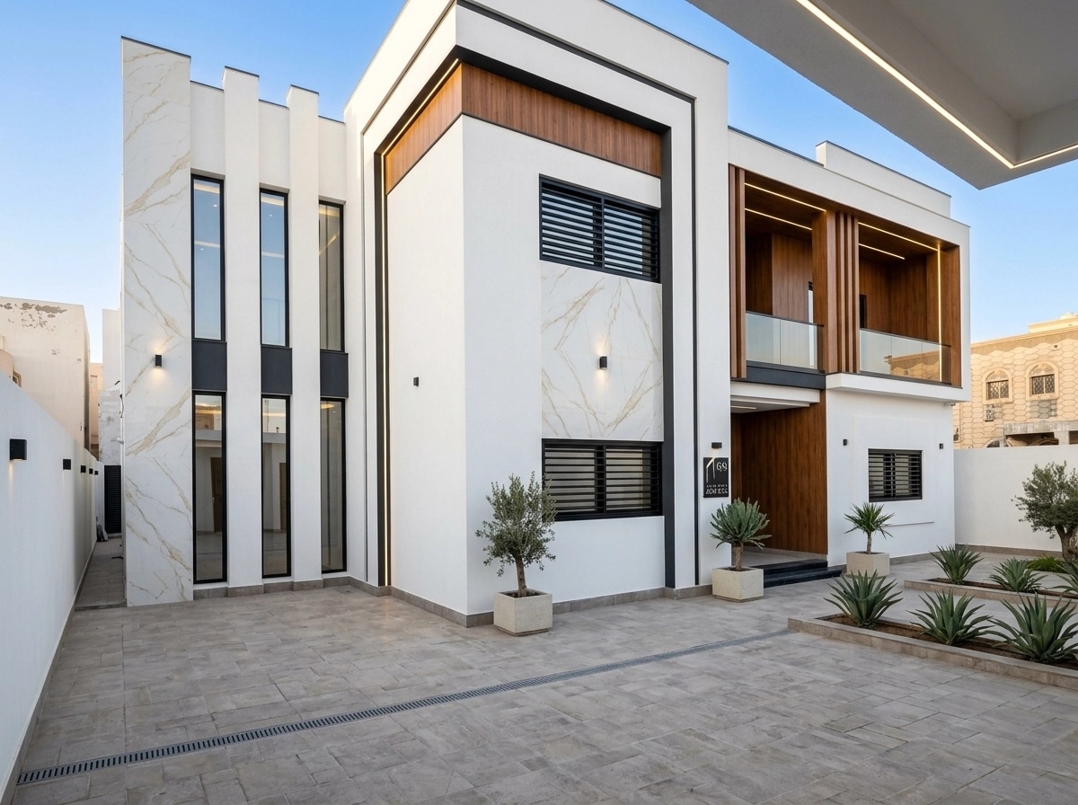 Facade design in Contemporary Facade style — Facade by GenRoom AI
