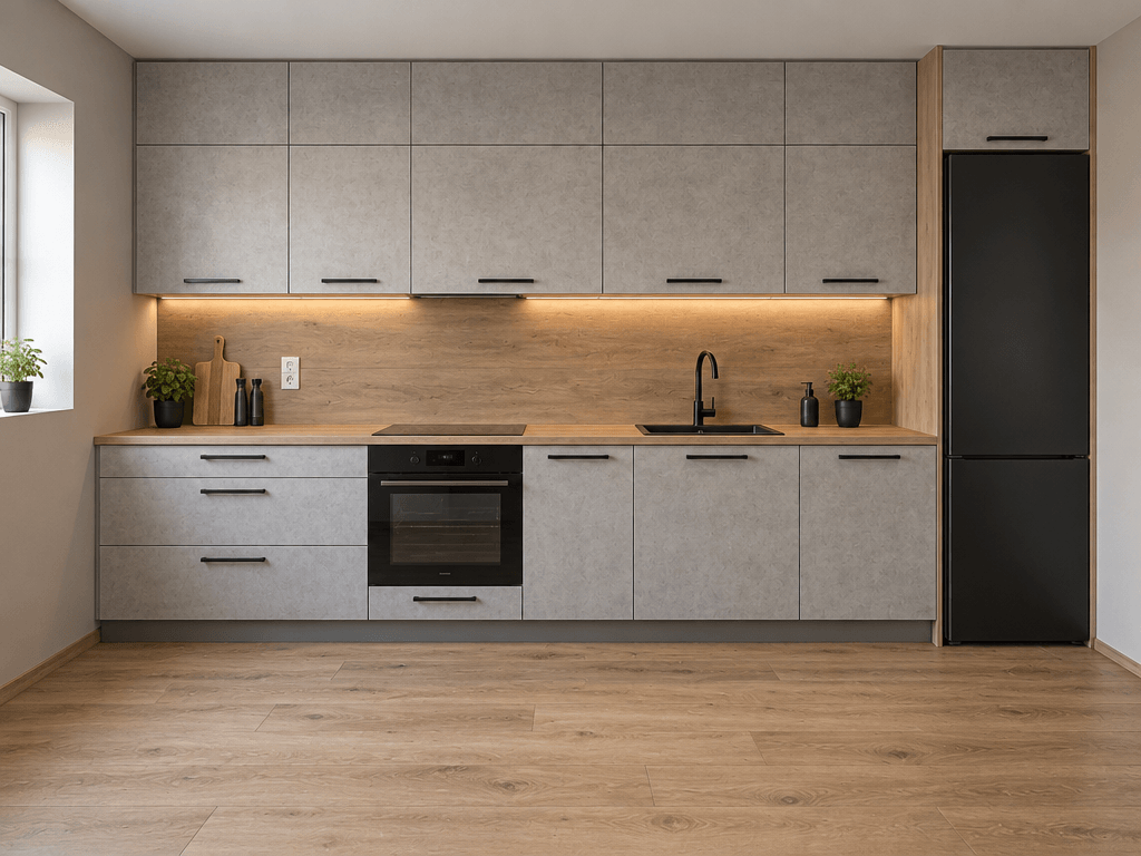 Kitchen interior in no_style style — photo by GenRoom AI