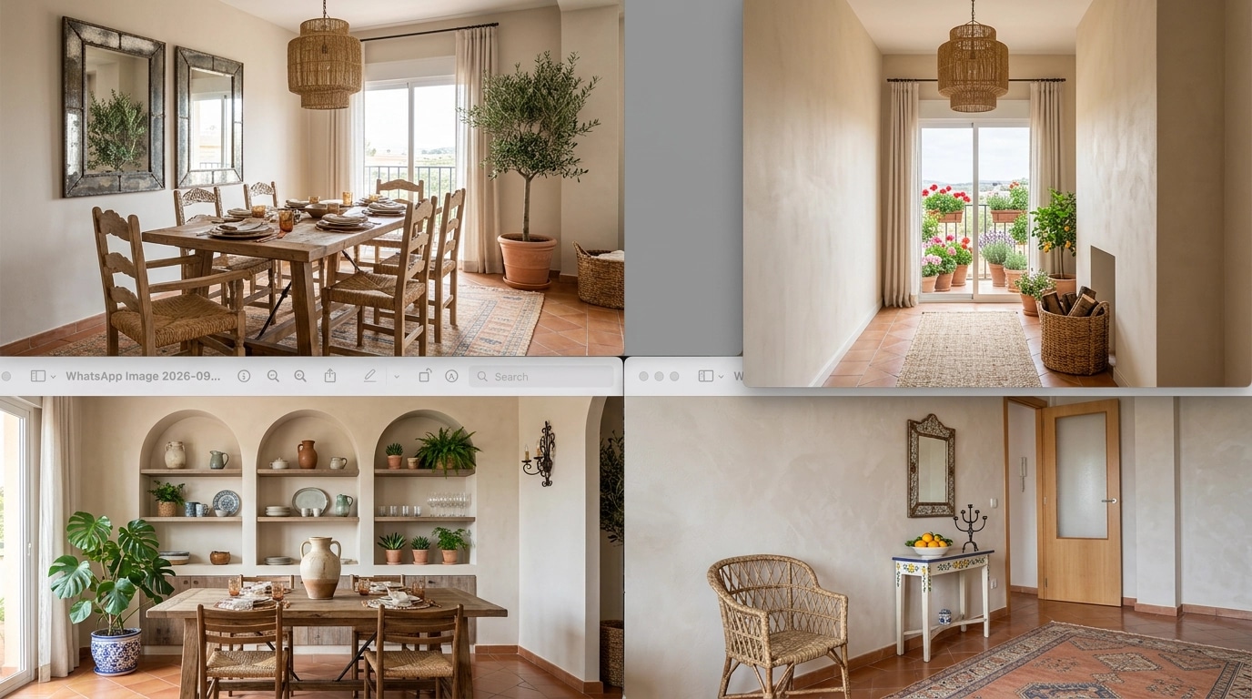 Interior design in Mediterranean style — dining_room by GenRoom AI