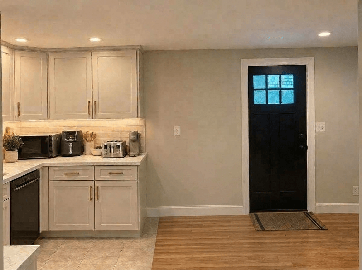 Kitchen interior in no_style style — photo by GenRoom AI