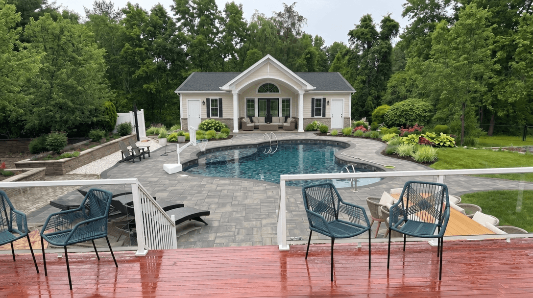 Yard design in no_style style — photo by GenRoom AI
