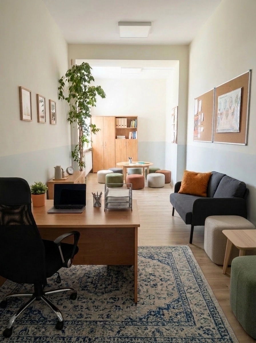 Scandinavian Living Room design — interior photo by GenRoom AI