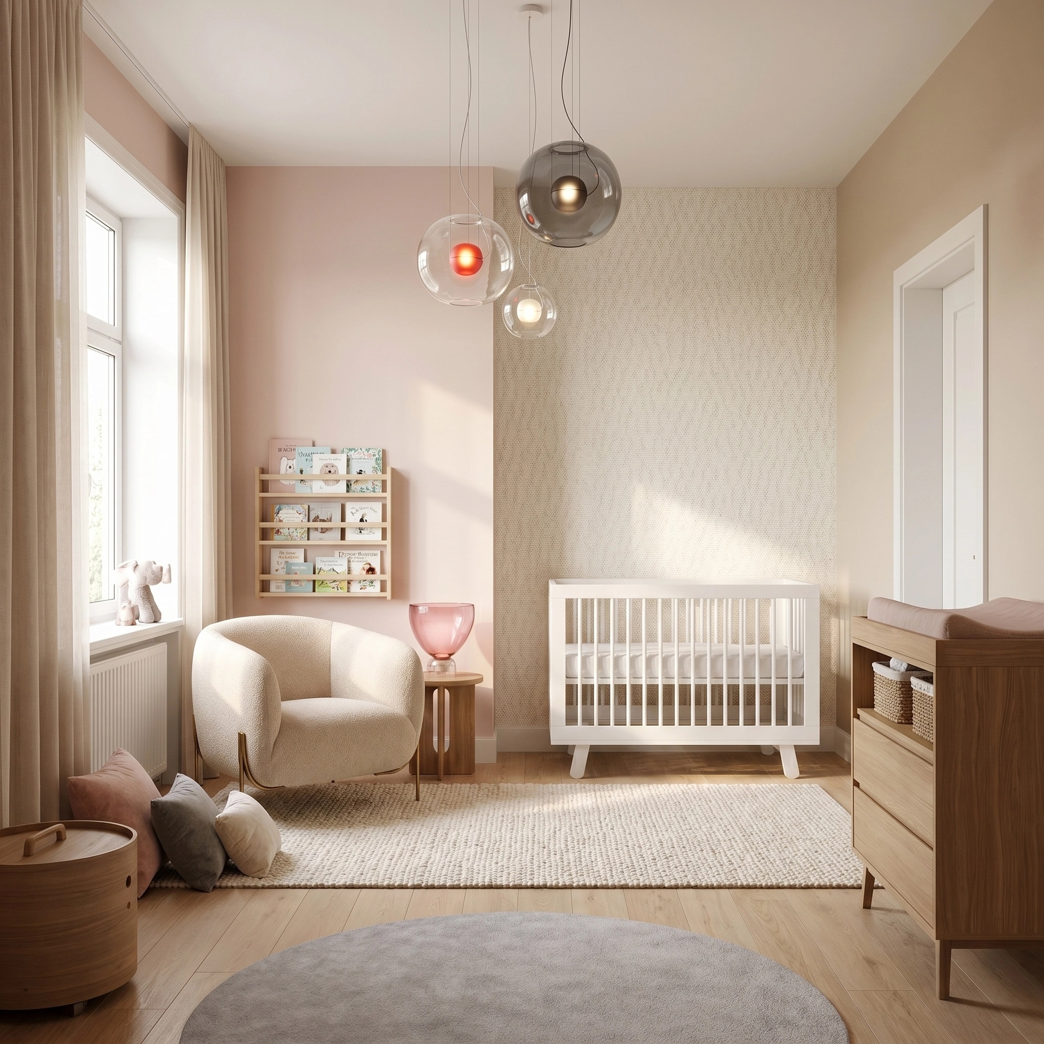Interior design in Contemporary style — Kids Room by GenRoom AI