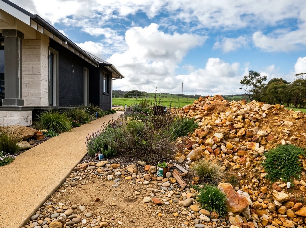 Country Rustic Garden Yard design — yard photo by GenRoom AI