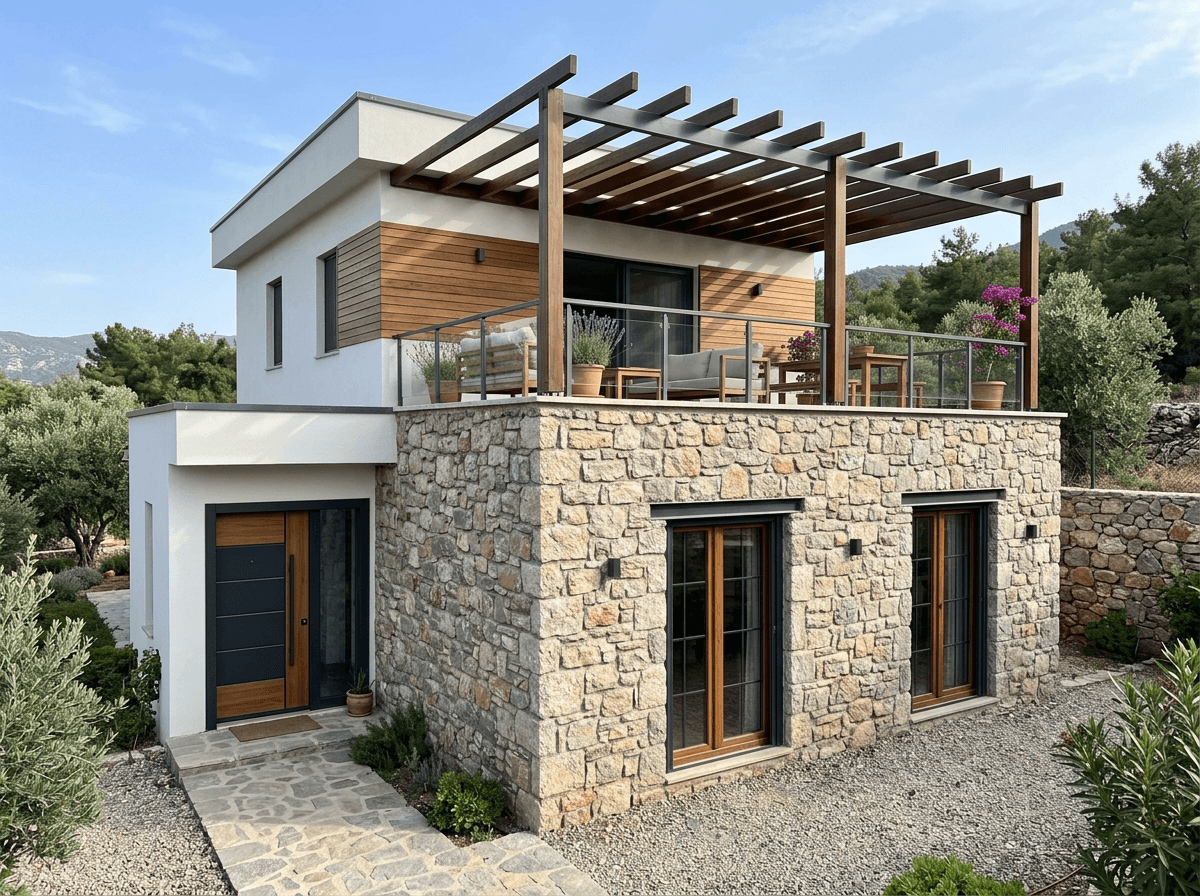 Facade design in Contemporary Facade style — Facade by GenRoom AI
