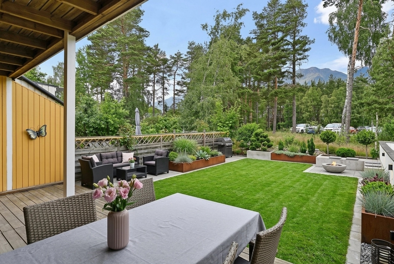 Contemporary Yard Yard design — yard photo by GenRoom AI
