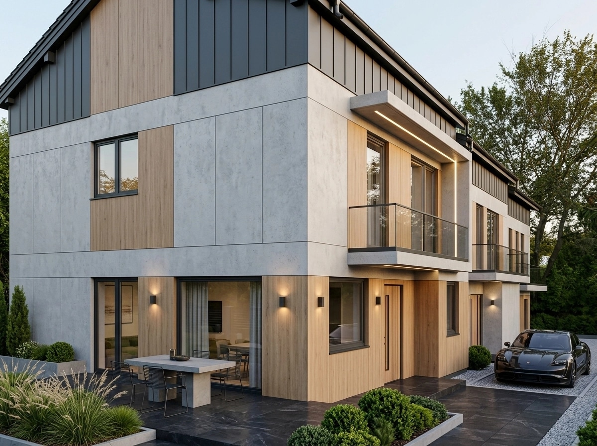 Facade design in Contemporary Facade style — Facade by GenRoom AI