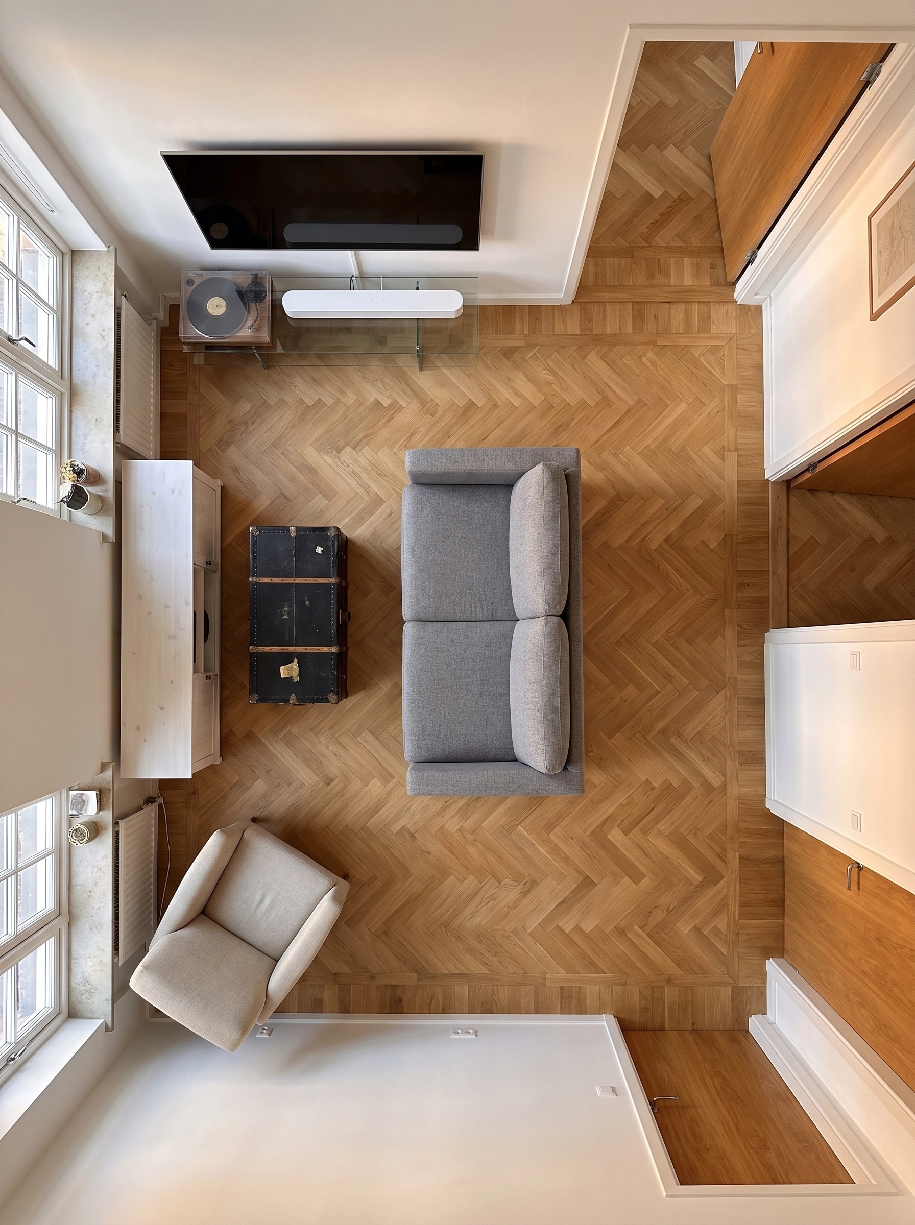Scandinavian Living Room design — interior photo by GenRoom AI