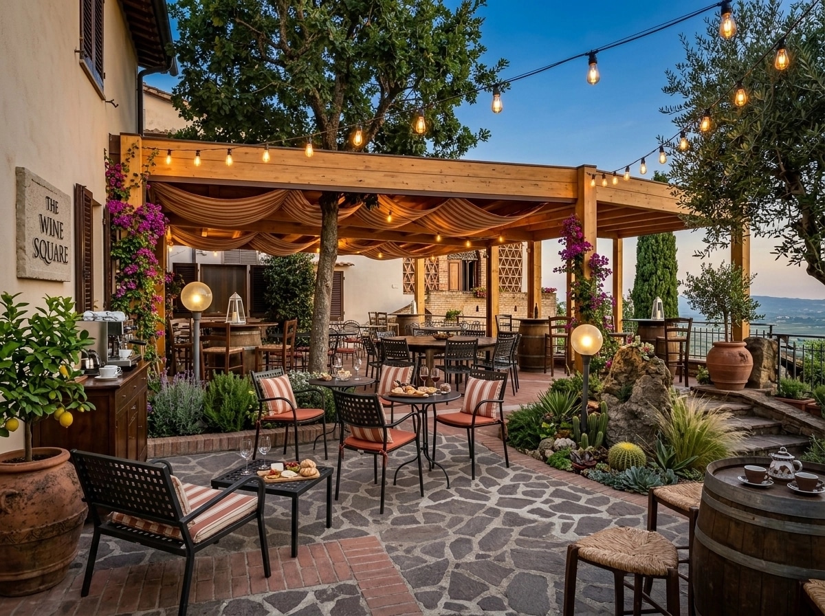 Mediterranean Yard Yard design — yard photo by GenRoom AI