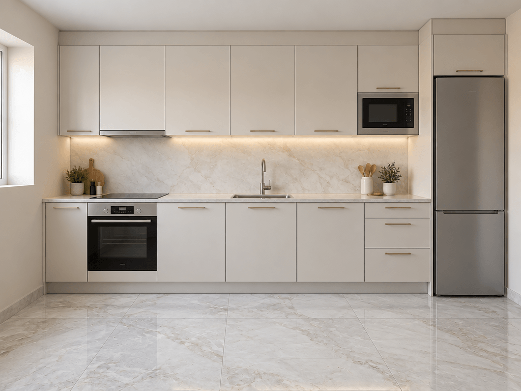 Kitchen interior in no_style style — photo by GenRoom AI