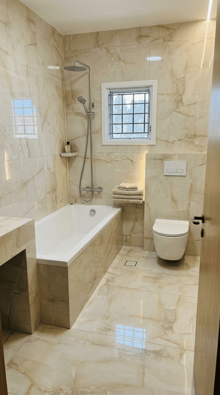 Bathroom interior in no_style style — photo by GenRoom AI