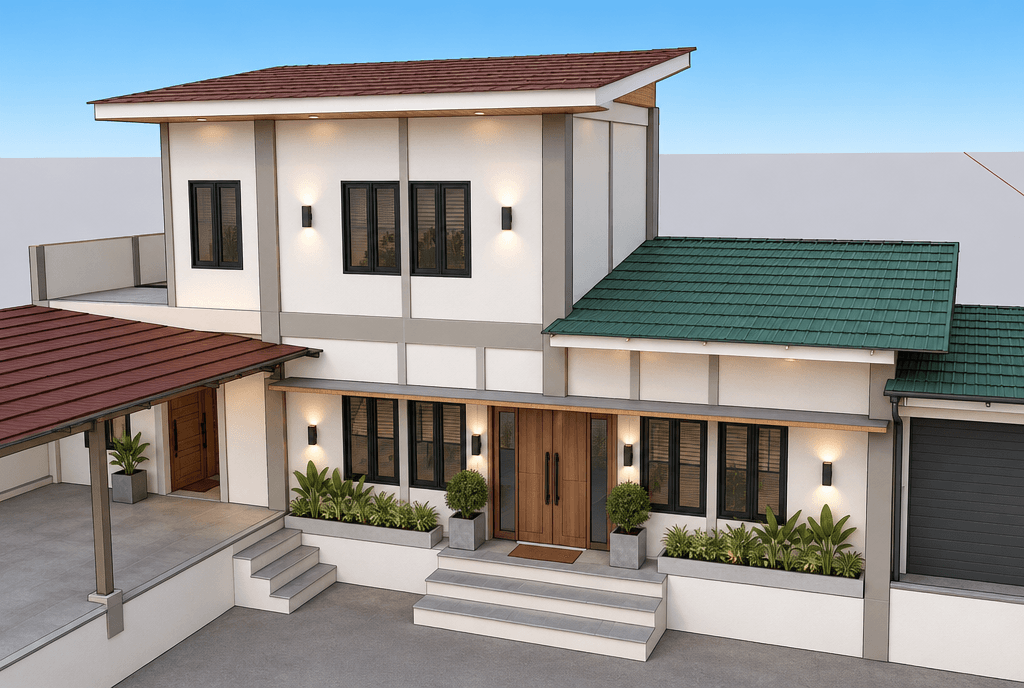 Facade design in Minimalist Facade style — Facade by GenRoom AI