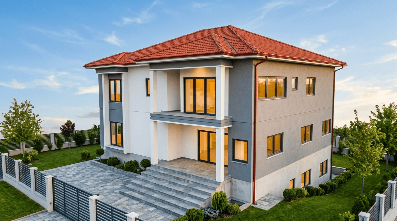 Facade design in Contemporary Facade style — Facade by GenRoom AI