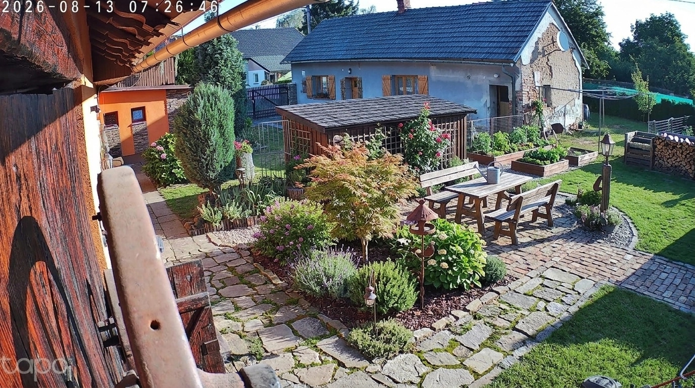 Country Rustic Garden Yard design — yard photo by GenRoom AI