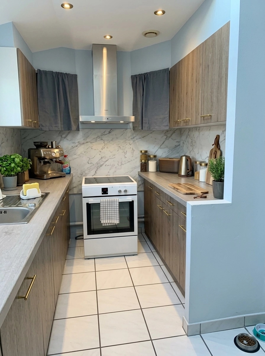 Kitchen interior in no_style style — photo by GenRoom AI