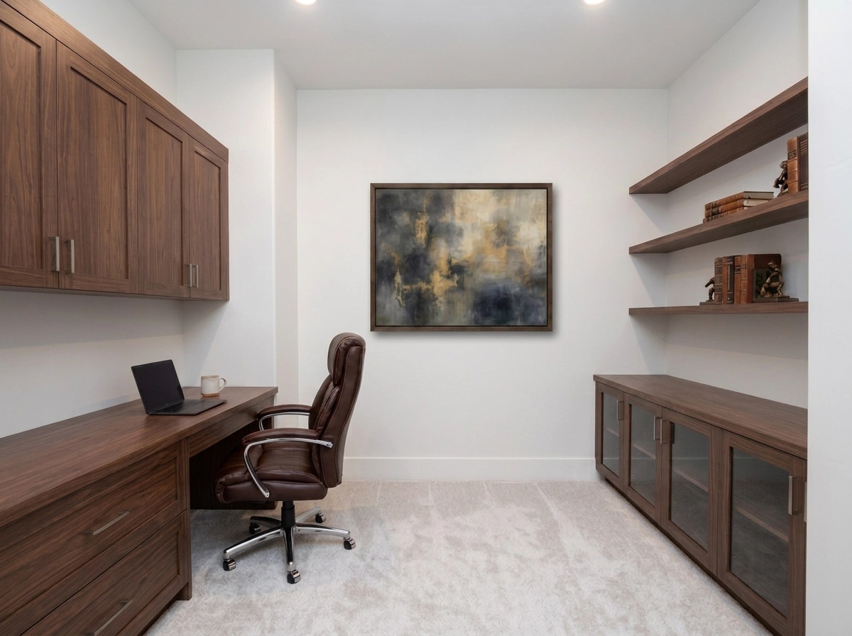 Office interior in no_style style — photo by GenRoom AI
