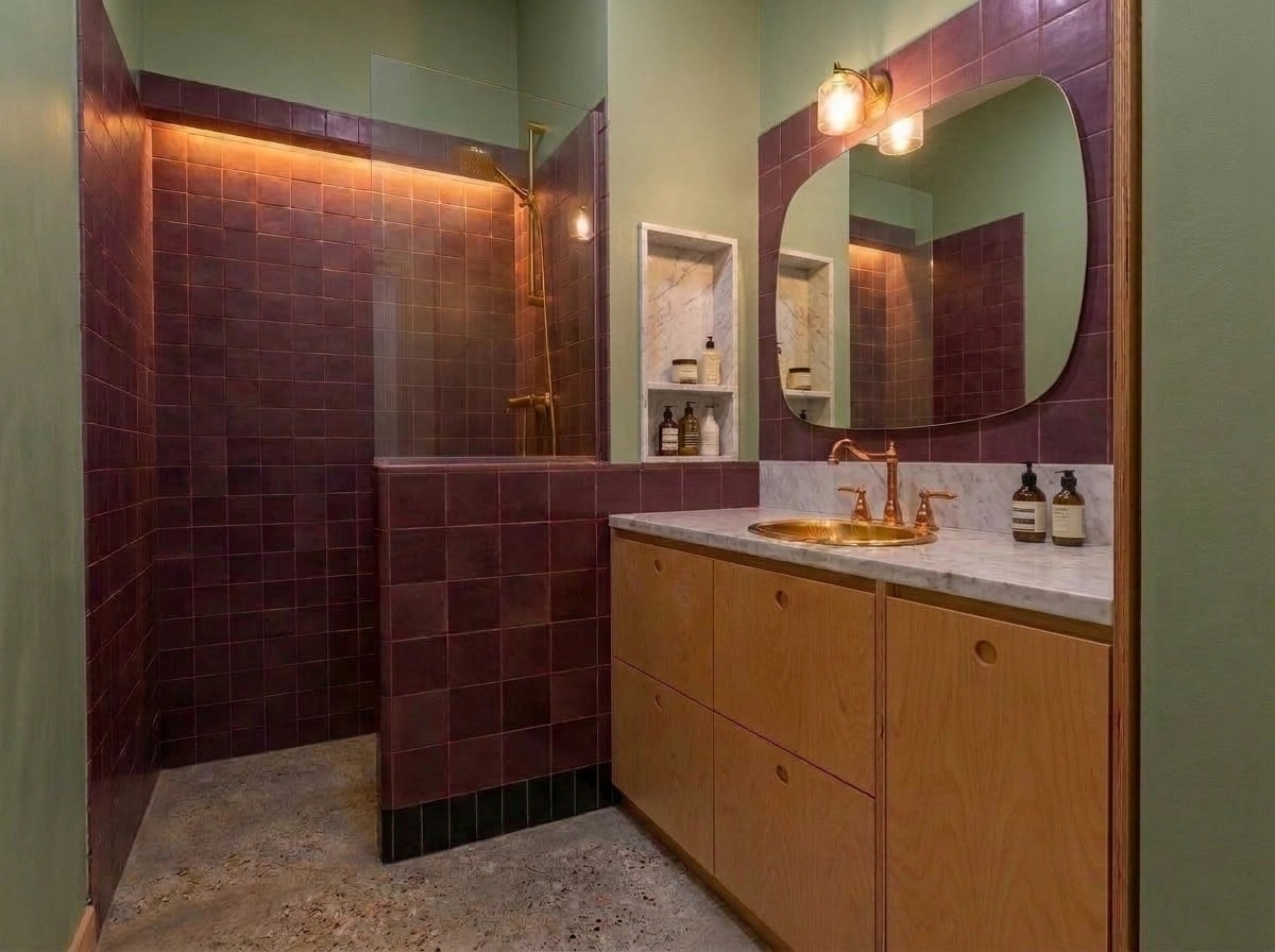 Bathroom interior in no_style style — photo by GenRoom AI