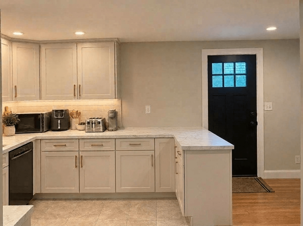 Kitchen interior in no_style style — photo by GenRoom AI
