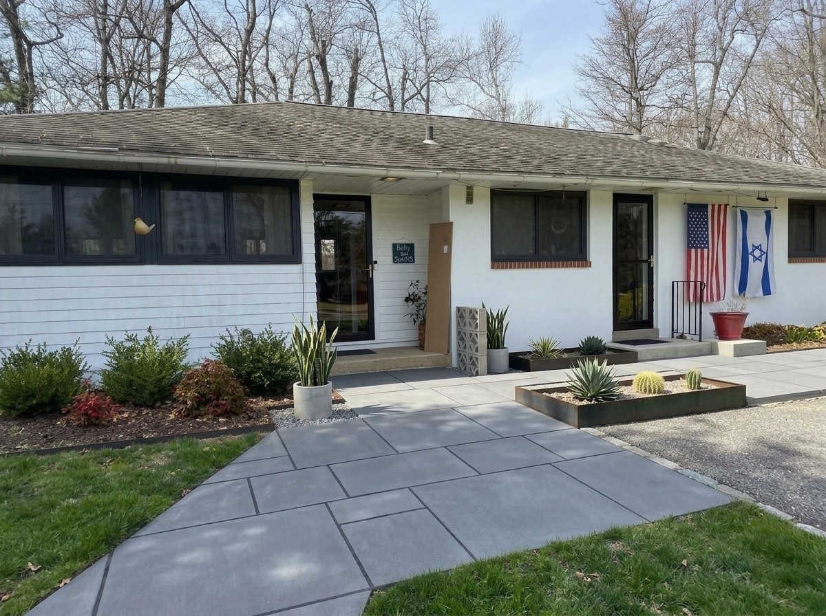 Yard design in no_style style — photo by GenRoom AI