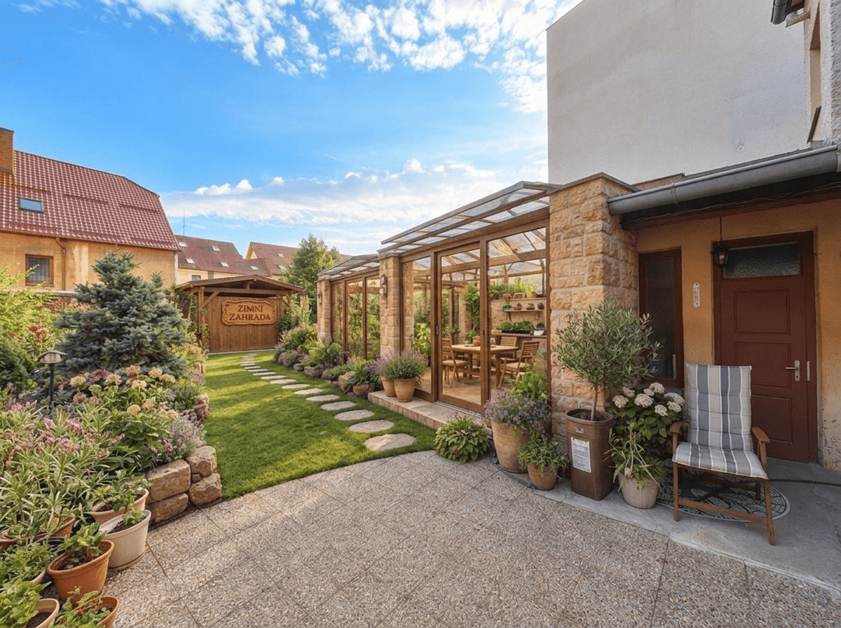 Country Rustic Garden Yard design — yard photo by GenRoom AI