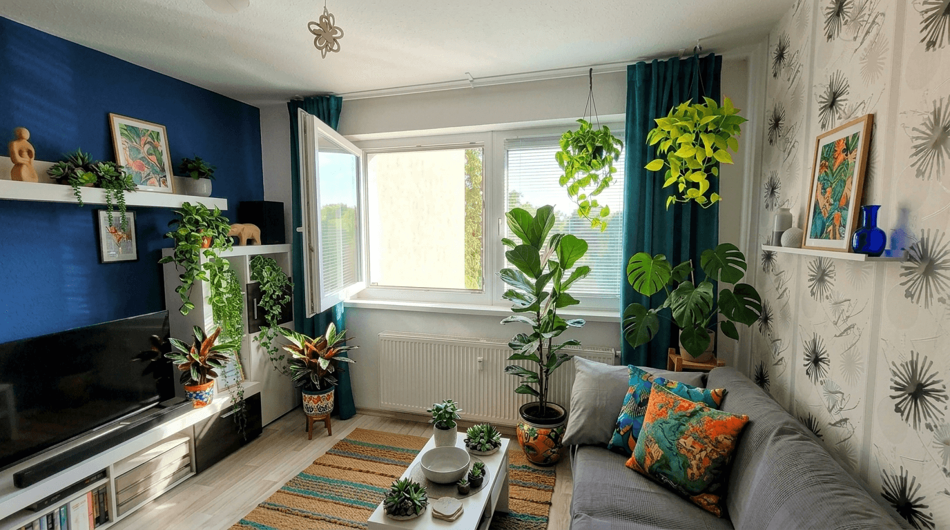 Scandinavian Living Room design — interior photo by GenRoom AI