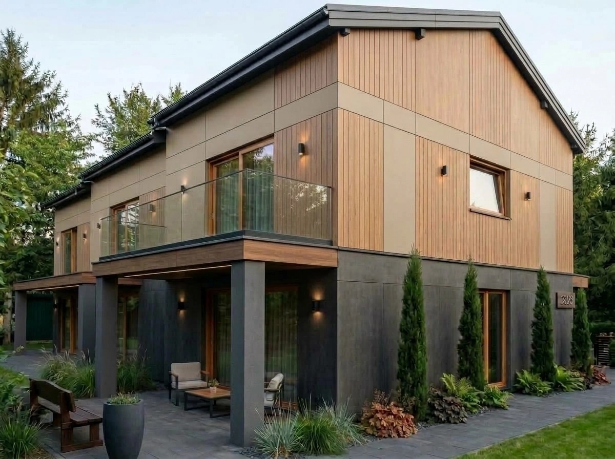 Contemporary Facade Facade design — facade photo by GenRoom AI