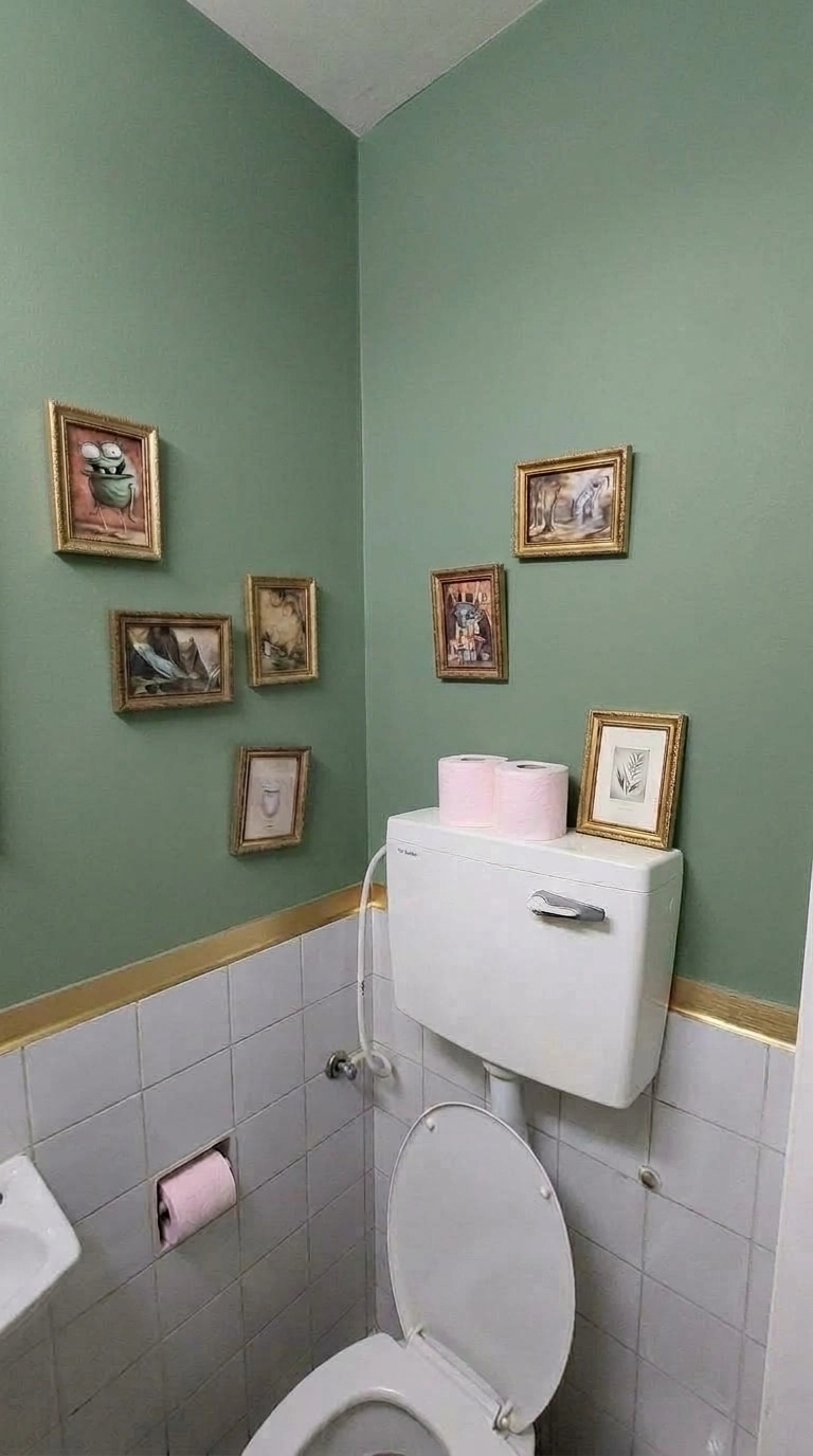 Bathroom interior in no_style style — photo by GenRoom AI