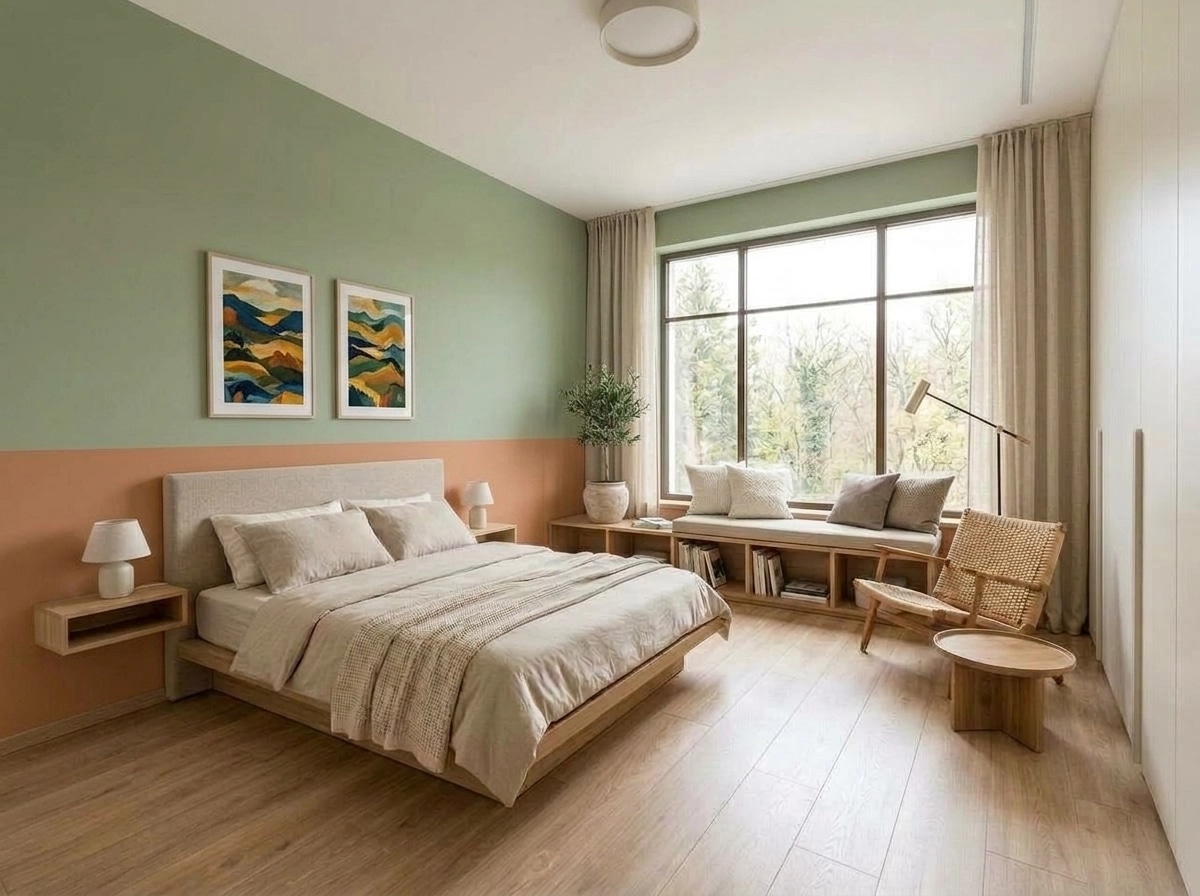 Minimalism Bedroom design — interior photo by GenRoom AI