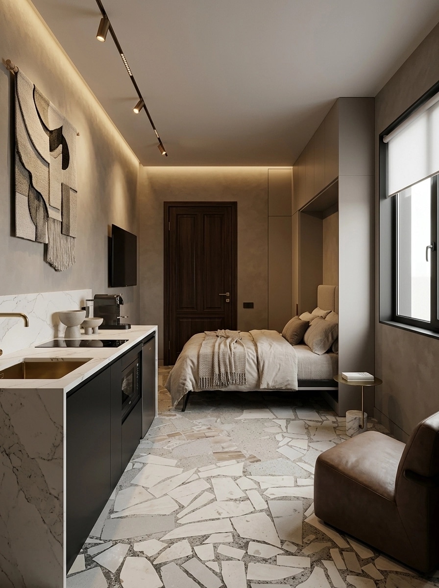 Interior design in Contemporary style — studio by GenRoom AI