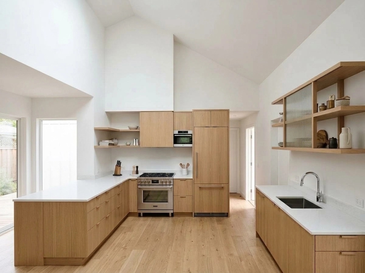 Interior design in Scandinavian style — Kitchen by GenRoom AI
