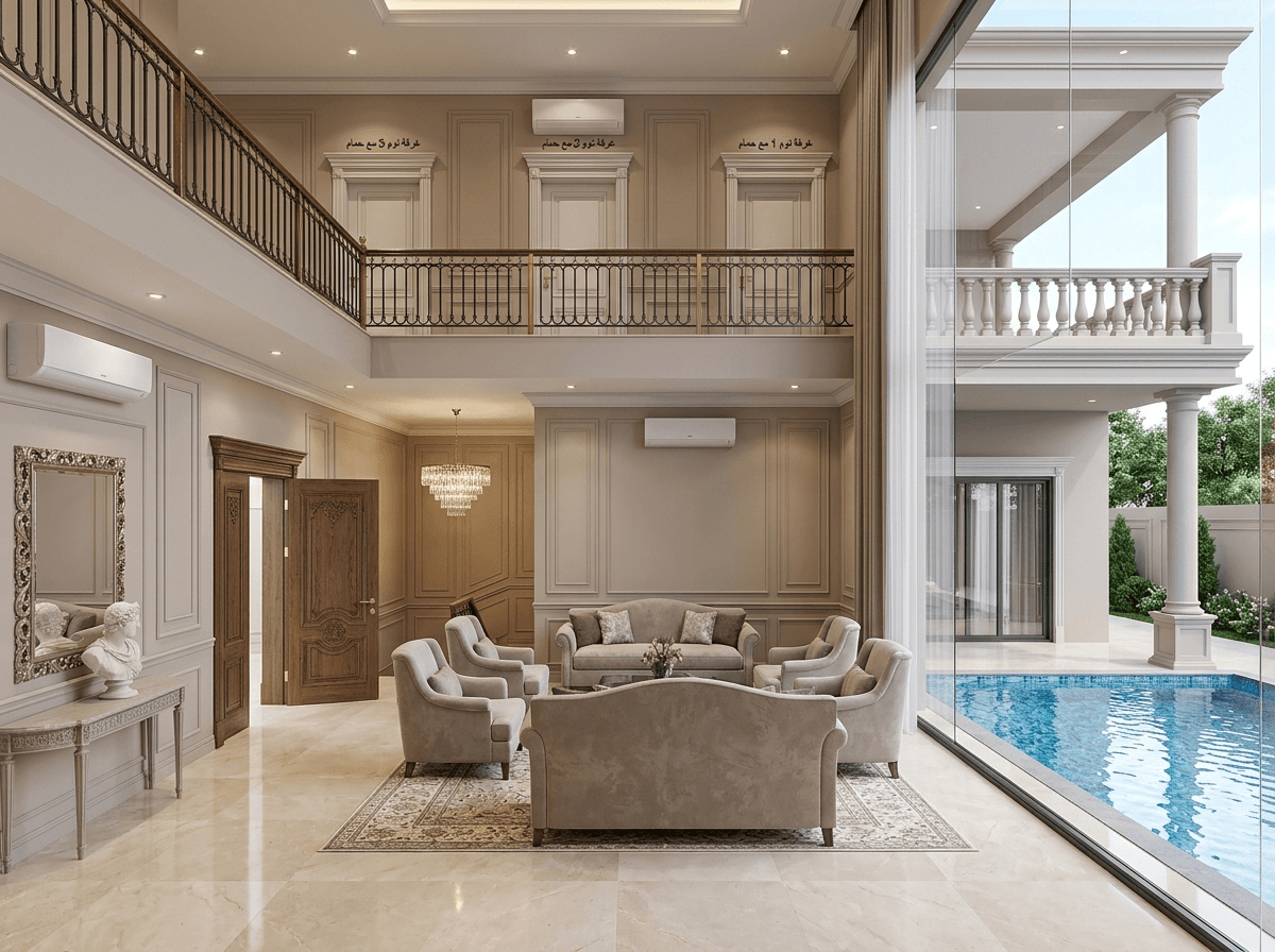 Interior design in Neoclassic style — other by GenRoom AI