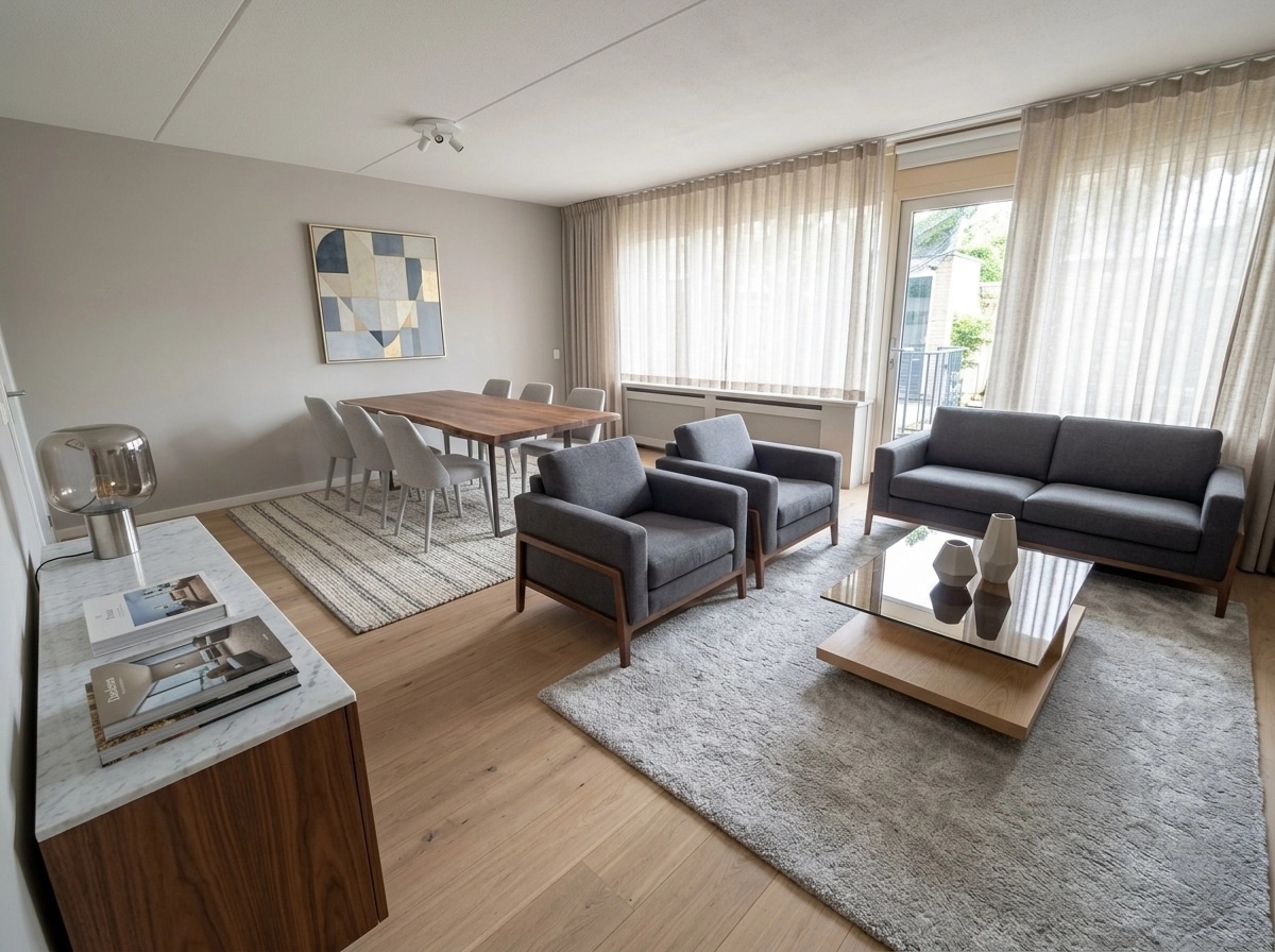 Interior design in Contemporary style — Living Room by GenRoom AI