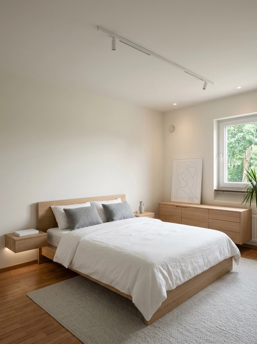 Minimalism Bedroom design — interior photo by GenRoom AI