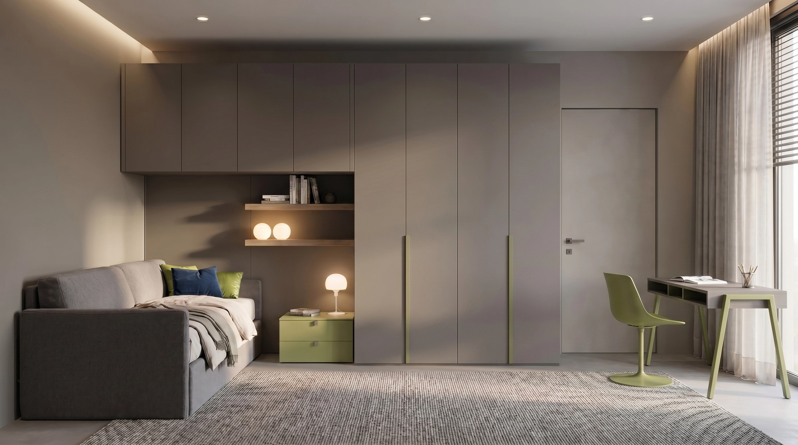 Interior design in Contemporary style — Kids Room by GenRoom AI