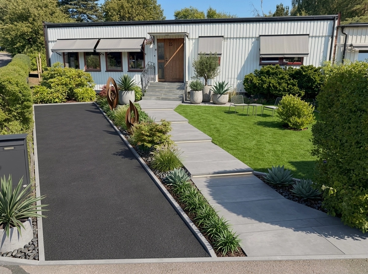 Contemporary Yard Yard design — yard photo by GenRoom AI