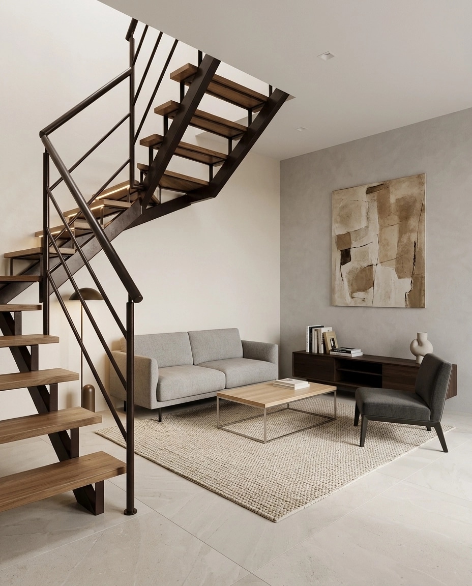 Minimalism Living Room design — interior photo by GenRoom AI