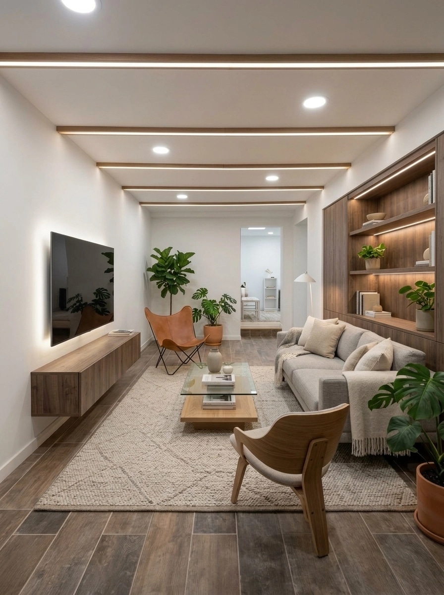 Scandinavian Living Room design — interior photo by GenRoom AI