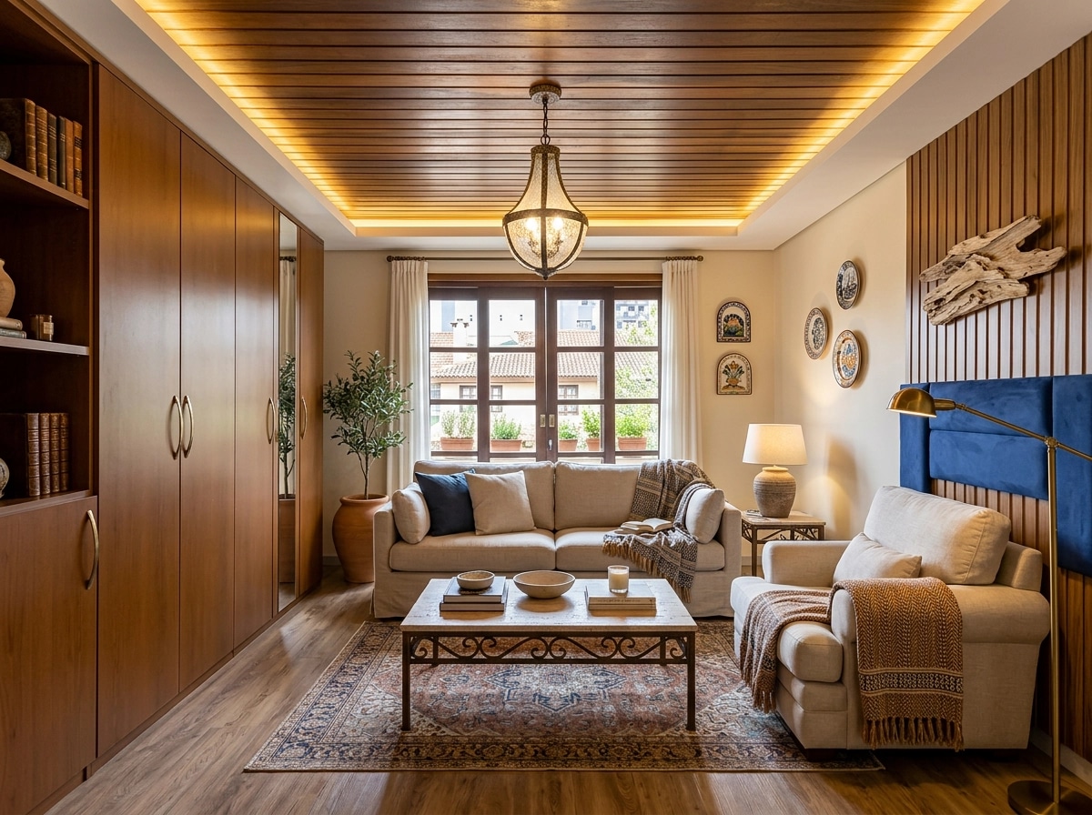 Interior design in Mediterranean style — Living Room by GenRoom AI