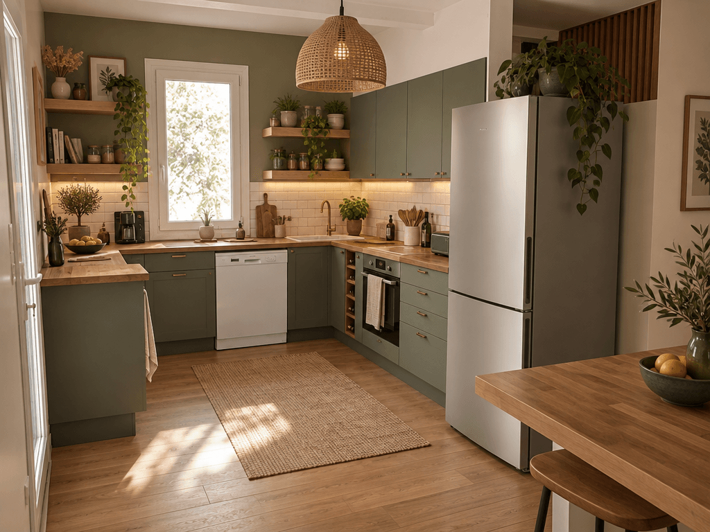 Kitchen interior in no_style style — photo by GenRoom AI
