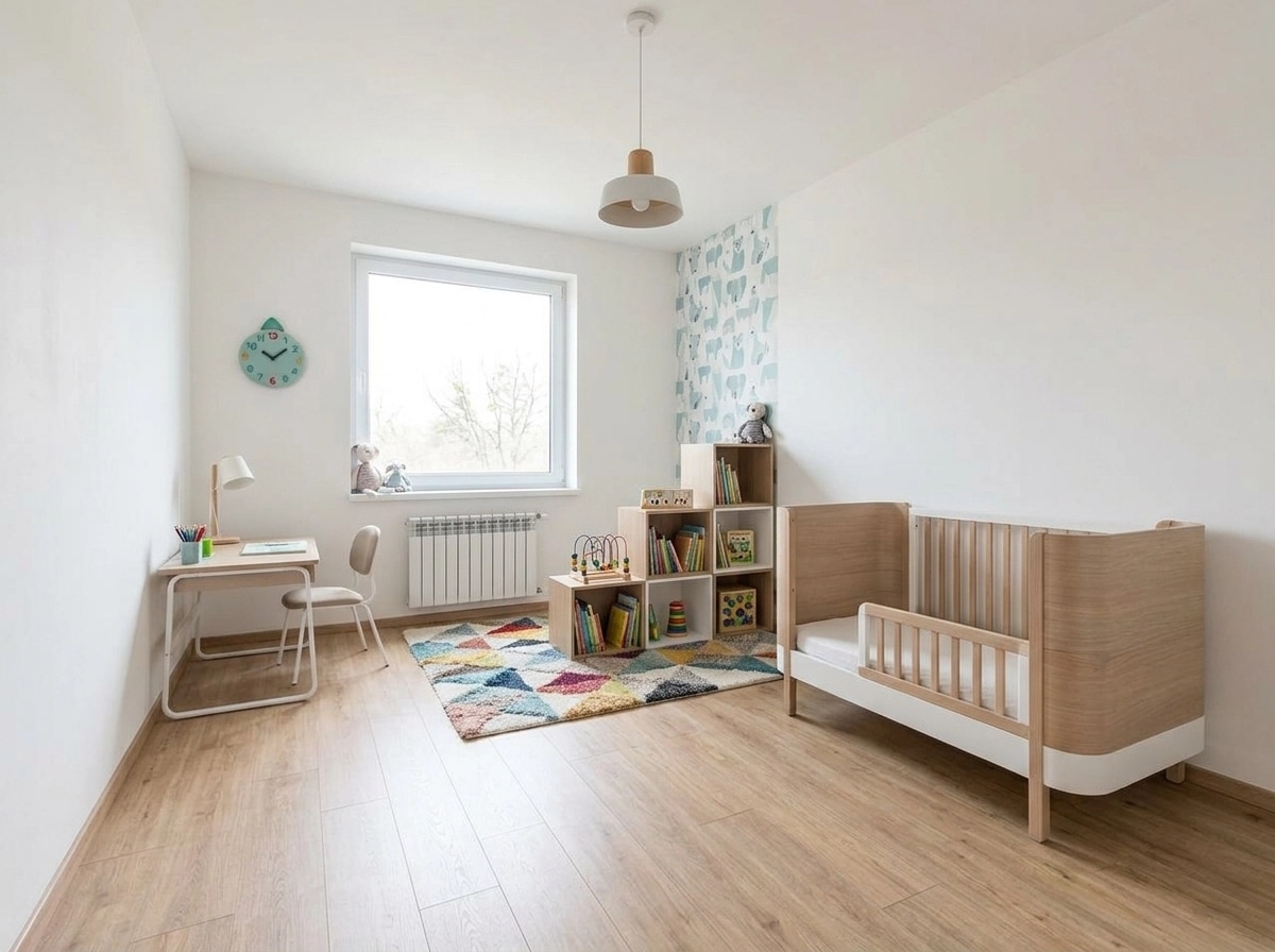 Interior design in Contemporary style — Kids Room by GenRoom AI