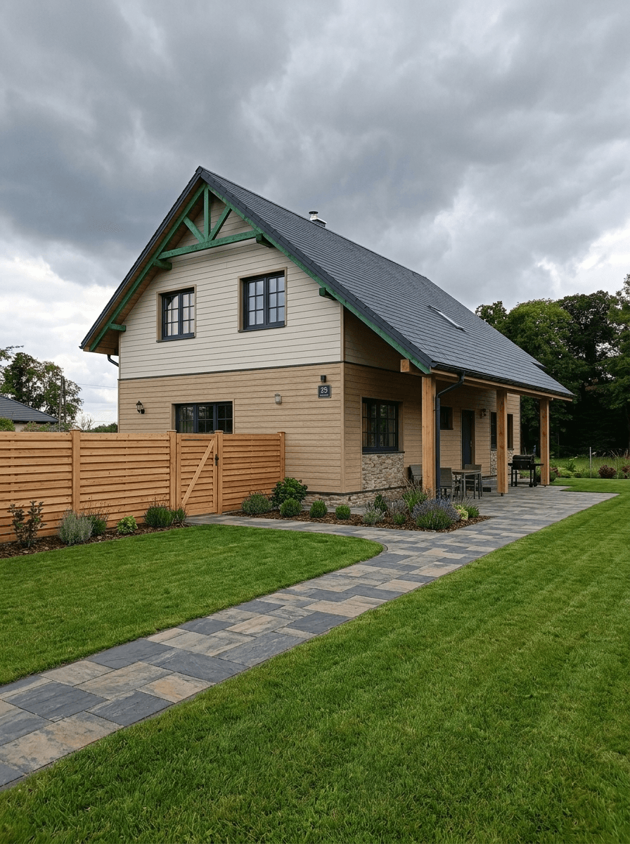 Yard design in no_style style — photo by GenRoom AI