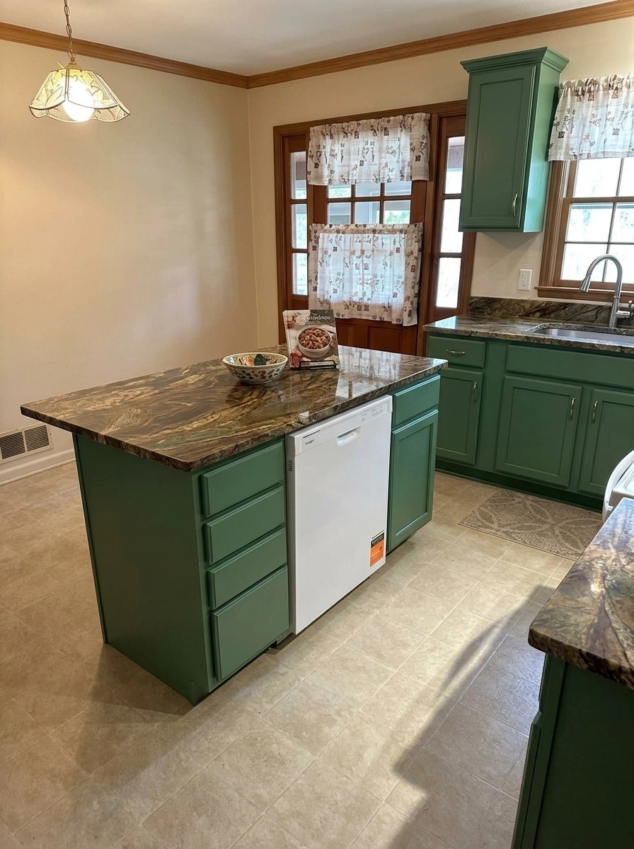 Kitchen interior in no_style style — photo by GenRoom AI