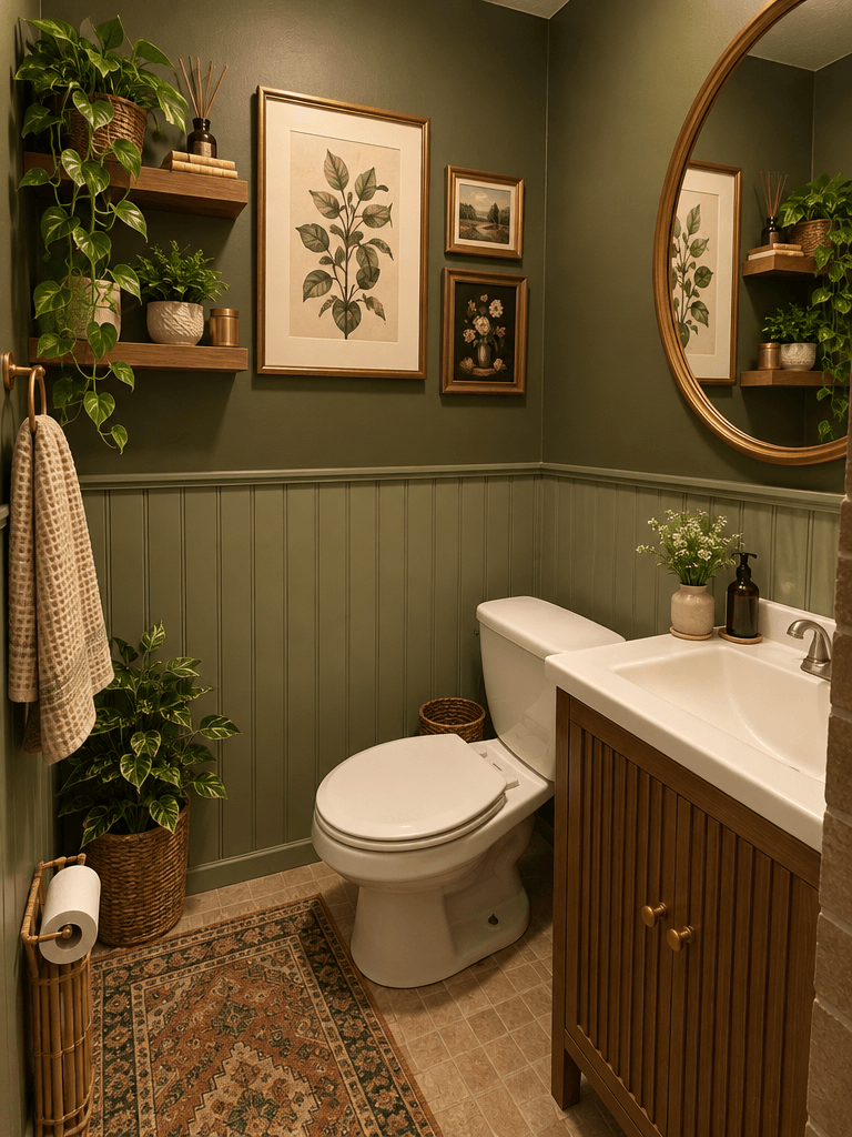 Bathroom interior in no_style style — photo by GenRoom AI