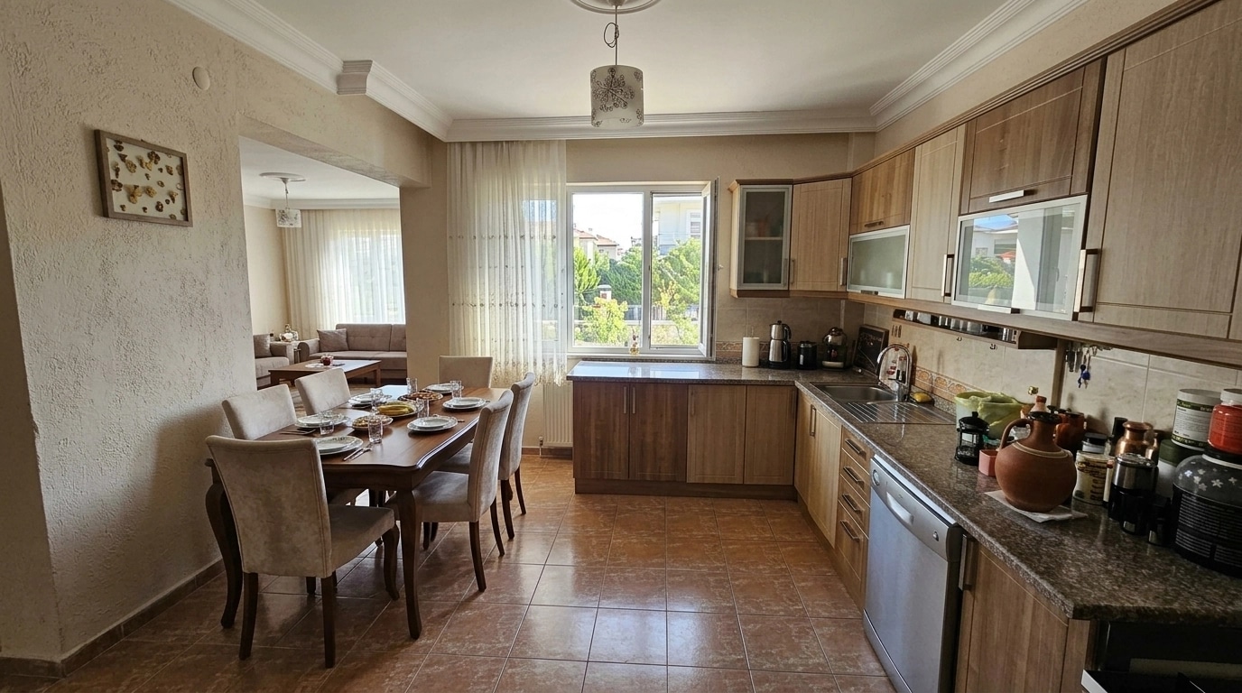 Kitchen interior in no_style style — photo by GenRoom AI