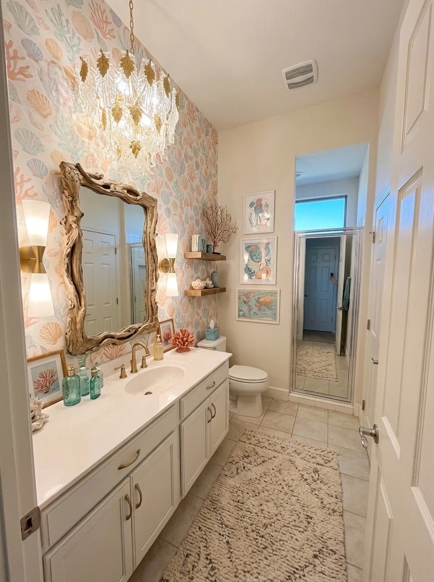 Bathroom interior in no_style style — photo by GenRoom AI