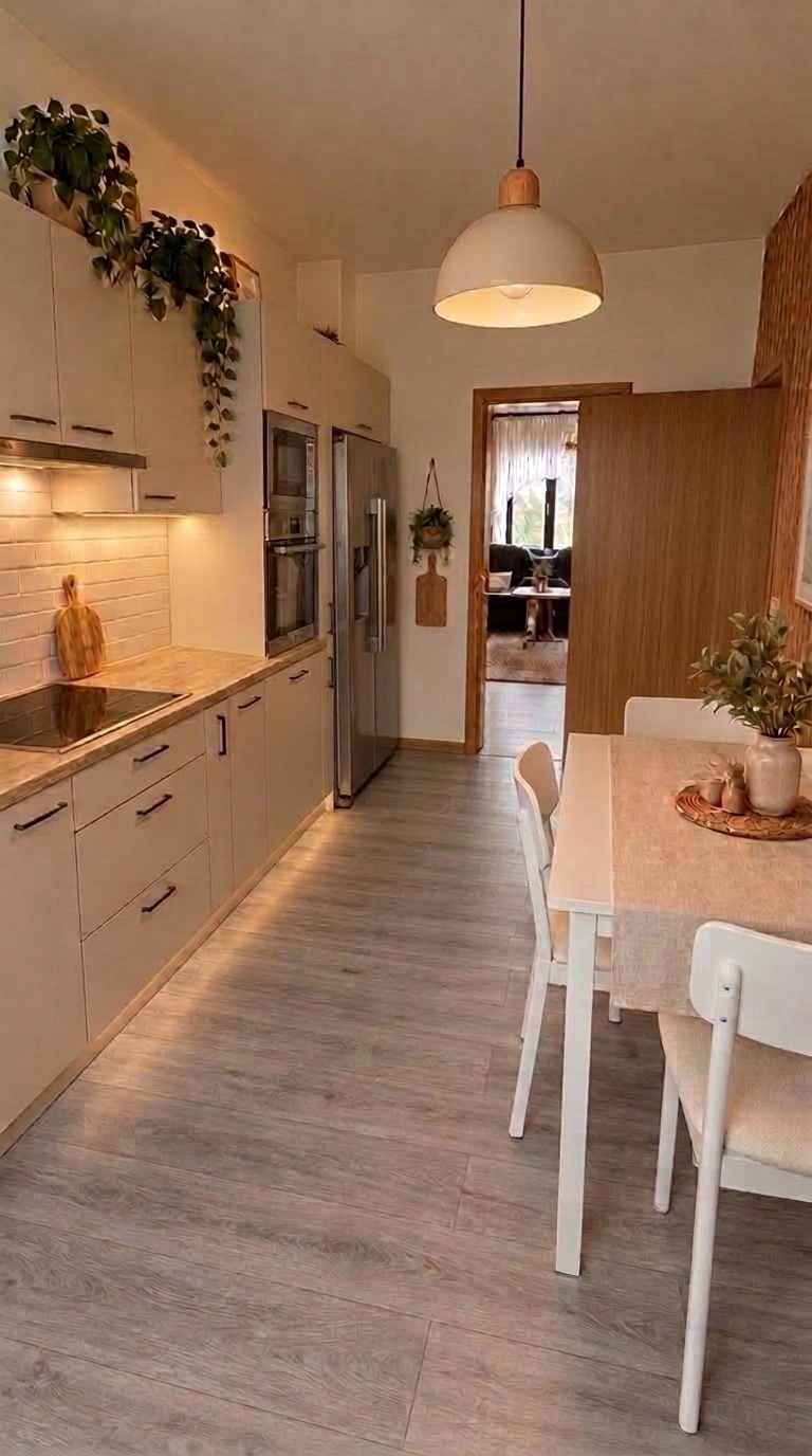 Interior design in Scandinavian style — Kitchen by GenRoom AI