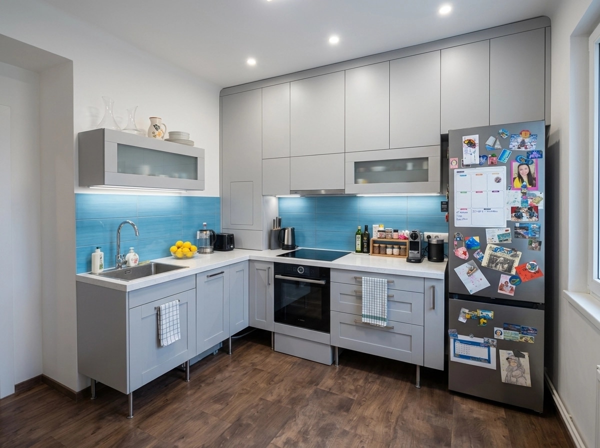 Interior design in Contemporary style — Kitchen by GenRoom AI