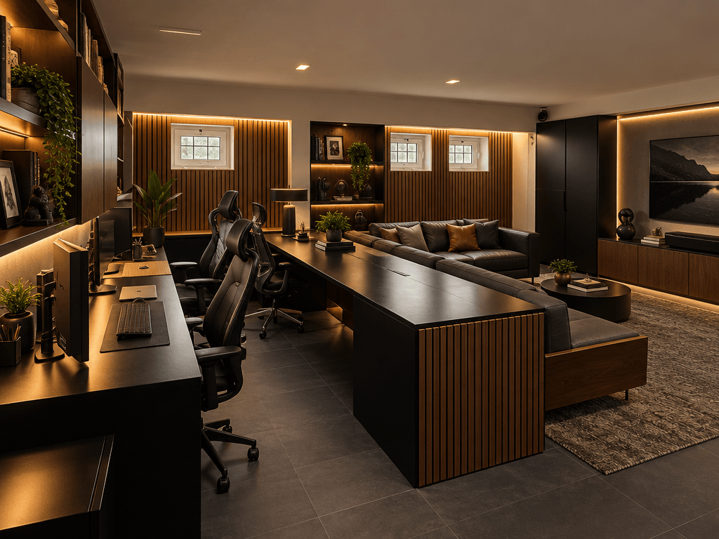 Blacktec Office design — interior photo by GenRoom AI